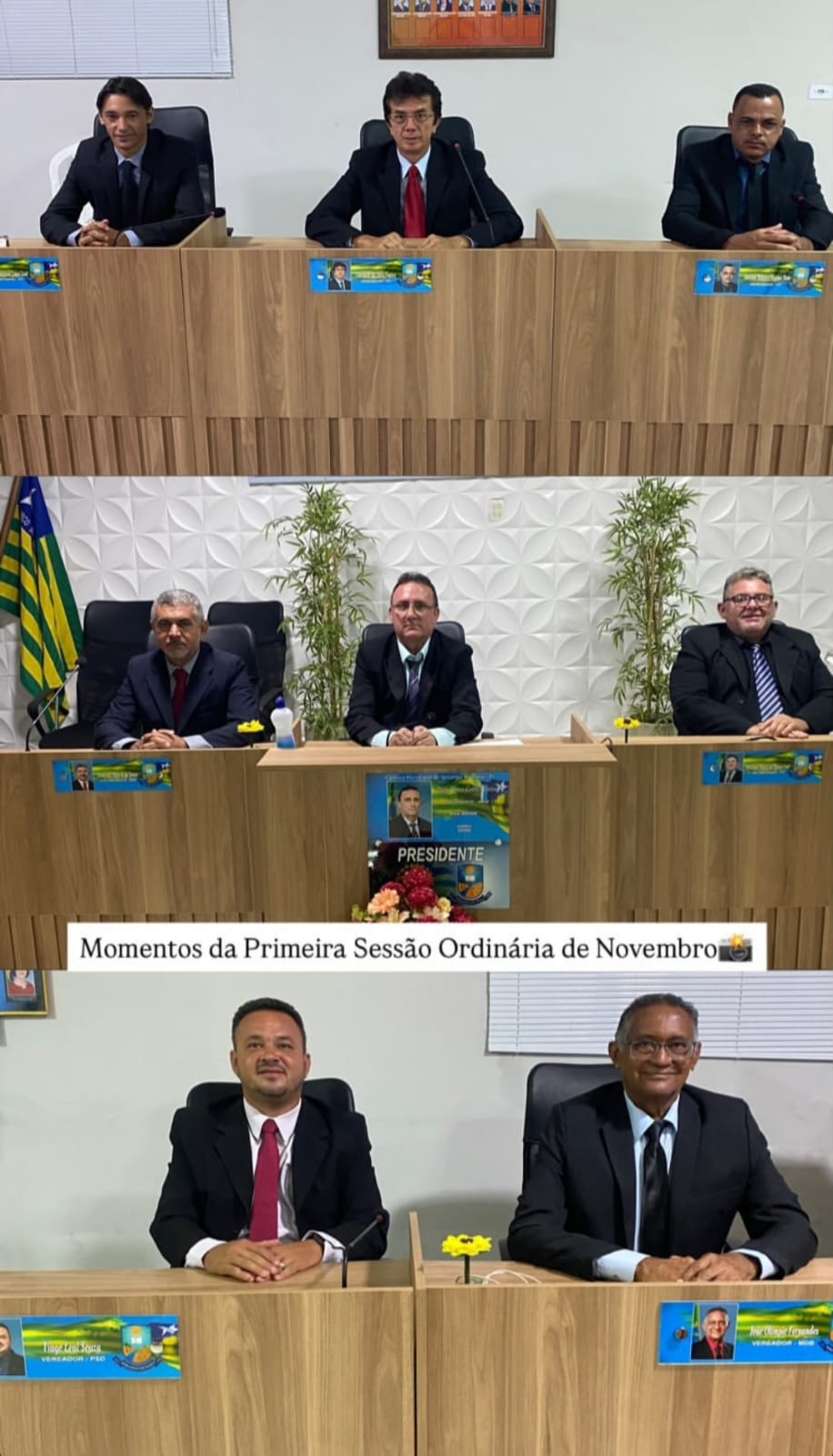 1ª sessão ordinária novembro de 2025