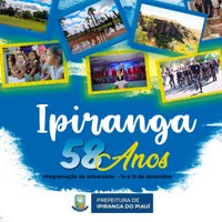 Ipiranga do Piauí completa hoje (15/12) 58 anos